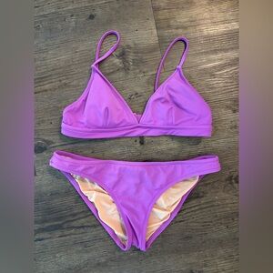 Jcrew Vibrant Purple Bikini Set - size medium